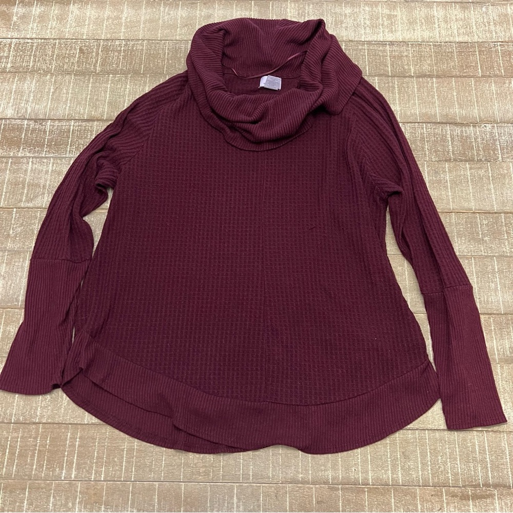 Women's Burgundy Sweater